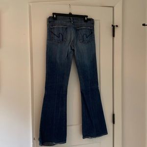 Citizens of humanity dark flare jeans